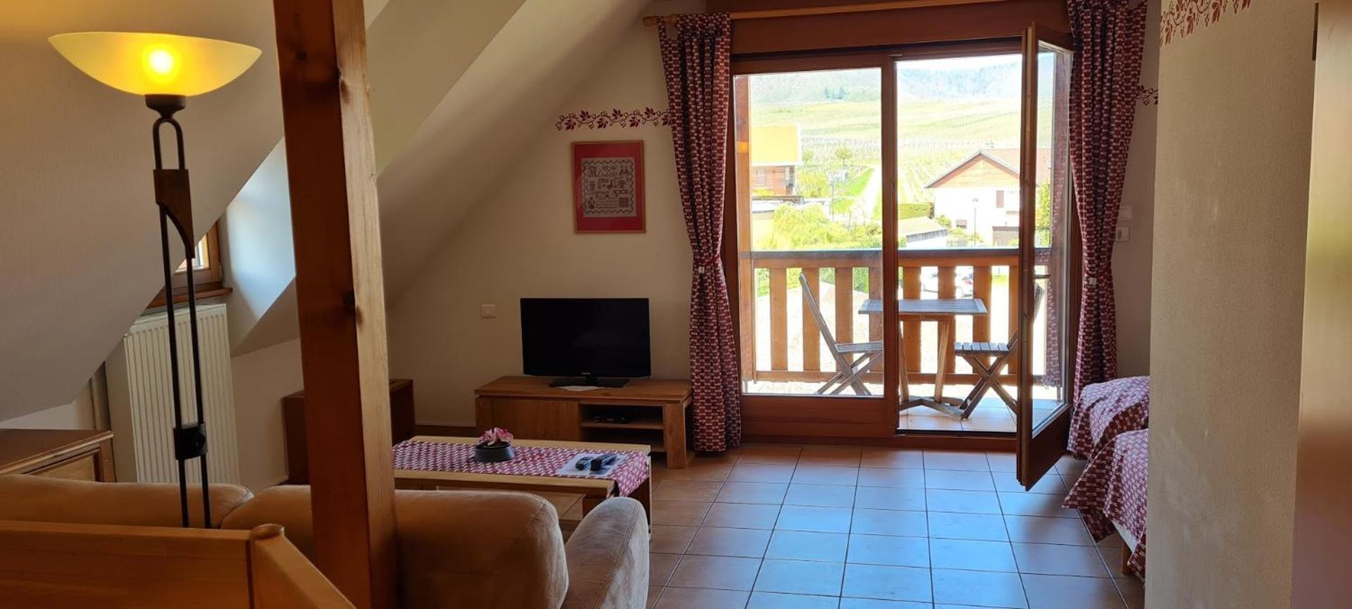Maison D'Hotes Sainte Hune Appartements Hunawihr Rum bild